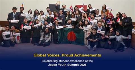 JIRS students at Japan Youth Summit 2026