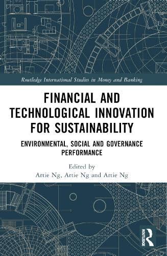 Financial and Technological Innovation for Sustainability ...