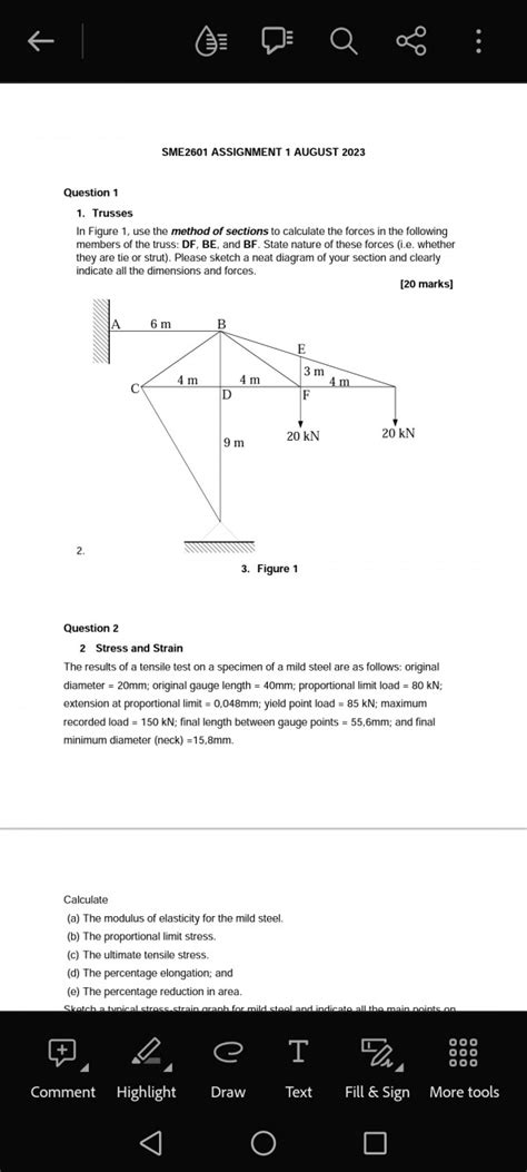 Image result for Solving Trusses Using Method of Sections