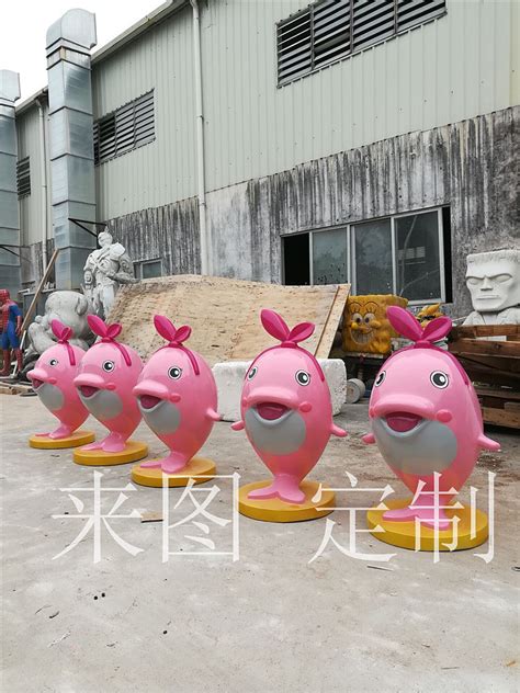 创意玻璃钢海洋生物海豚雕塑海洋馆海上乐园迎宾摆件_港粤雕塑艺术厂家-站酷ZCOOL