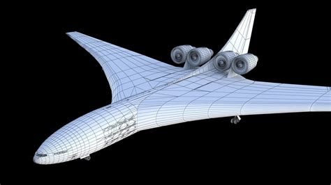 Lockheed CL-1201 nuclear powered aircraft 3D model | CGTrader