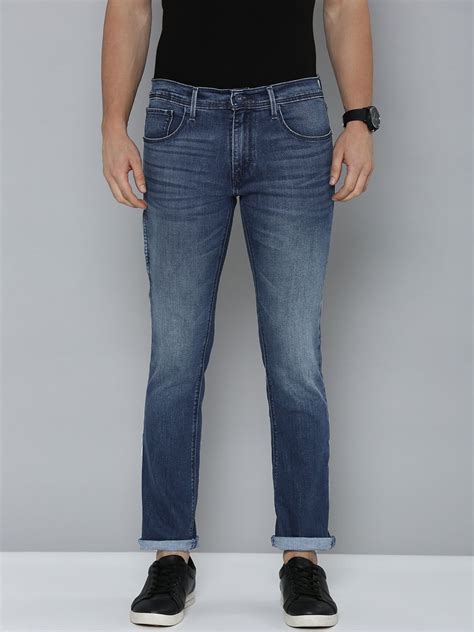 Levis Men 65504 Slim Fit Low-Rise Light Fade Stretchable Jeans - Price ...