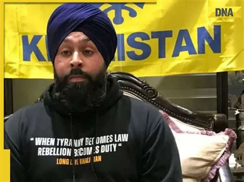 Khalistani terrorist Inderjeet Singh Gosal issues threat video against ...