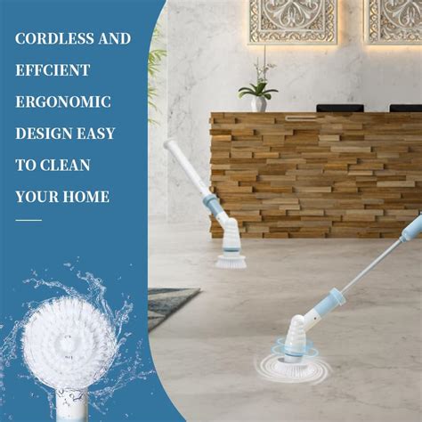 Buy DNOSIM Electric Spin Scrubber, Cordless Shower Cleaning Brush, 360 ...