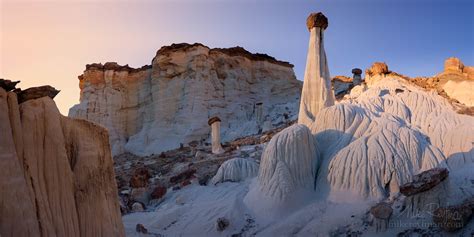 Towers of Silence. Wahweap Hoodoos, Grand Staircase-Escalante, National ...