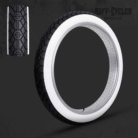 Tire Tyron 26"x 3.0 White Wall - Hang 10 Cycles LLC