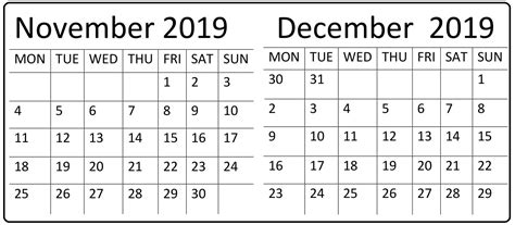PDF november december 2019 calendar pdf PDF Télécharger Download
