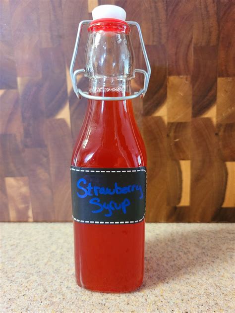 Strawberry simple syrup – Artofit