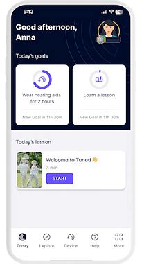 Tuned | AI Powered Hearing Care Platform