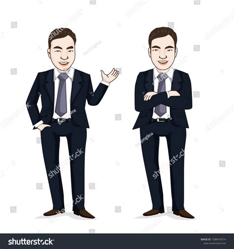Cartoon Business Man Vector 的图像结果