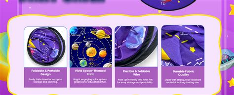 Buy Kidology 29 Inch Space Dart Board Game for Kids – Large Safe Sticky ...