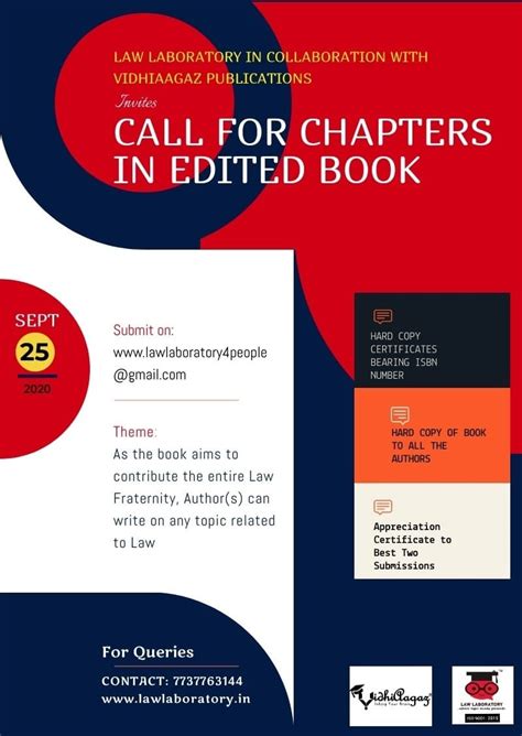 LAW LABORATORY IN COLLABORATION WITH VIDHIAAGAZ PUBLICATIONS Invites ...