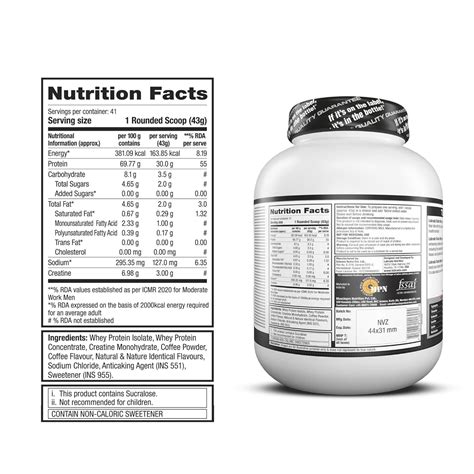 Labrada Turbo Whey - Isolate, Concentrate & Creatine Blend ...
