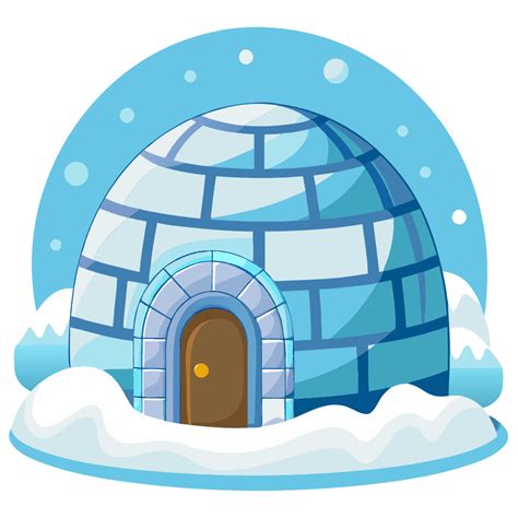 Igloo House Clipart | Free Png, Svg, Vector