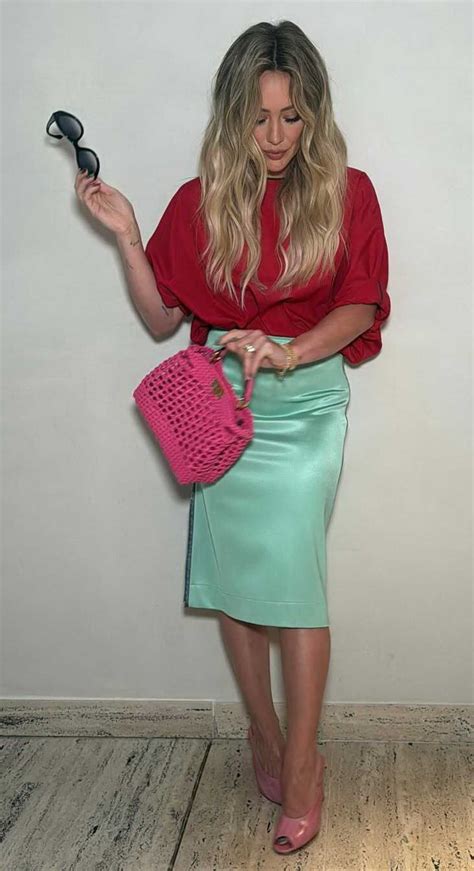 Hilary Duff Attends the Fendi Fashion Show During 2025 Milan Fashion ...