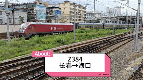 Z384次长春到海口，列车全程运行47个小时51分钟！-旅游视频-搜狐视频