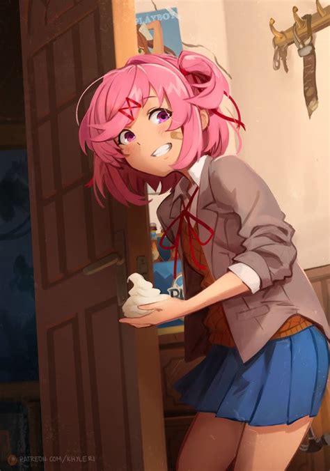 "waiting for my father to come home😄" ★doki doki literature club ...