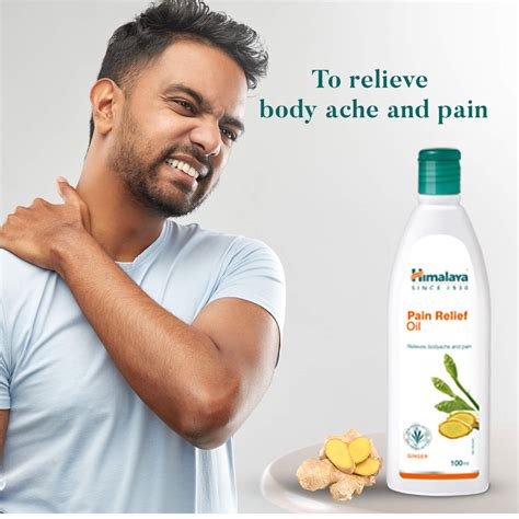 Himalaya Pain Relief Oil - Relieves Body Ache & Pain – Himalaya ...