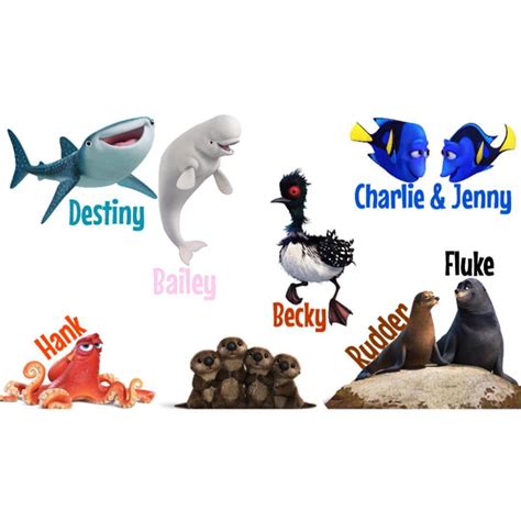 Disney Film Facts — Meet the new characters from ‘Finding Dory’!