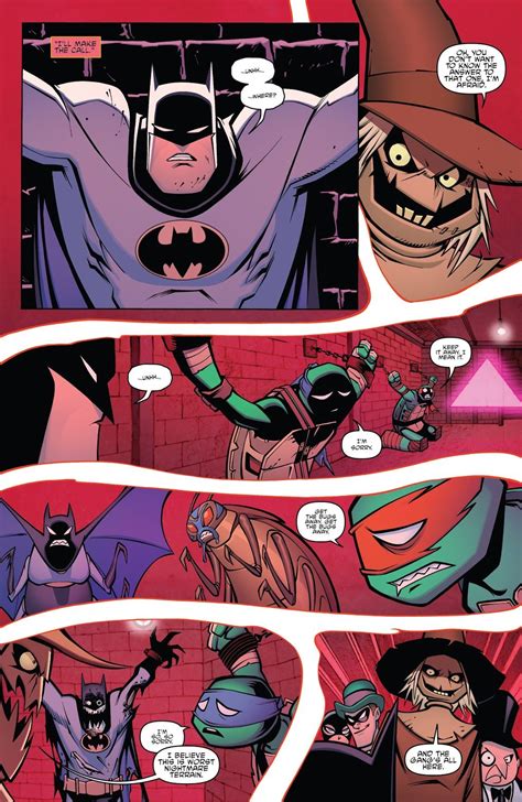 Batman/Teenage Mutant Ninja Turtles Adventure #4 | Scarecrow dc, Batman ...