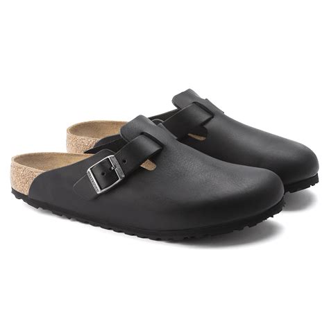 Buy Black Boston Grip Natural Leather Online in India - BIRKENSTOCK