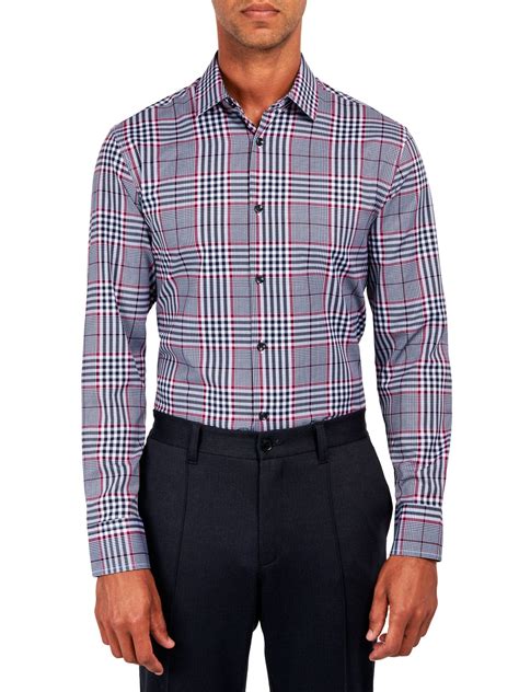Construct Performance Stretch Plaid Dress Shirt – Stately