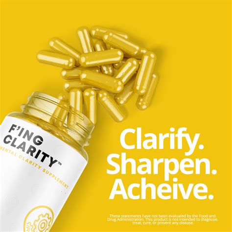 F'ing Clarity - Best Supplements for Brain Fog Relief | Improve Memory & Focus | Increase ...