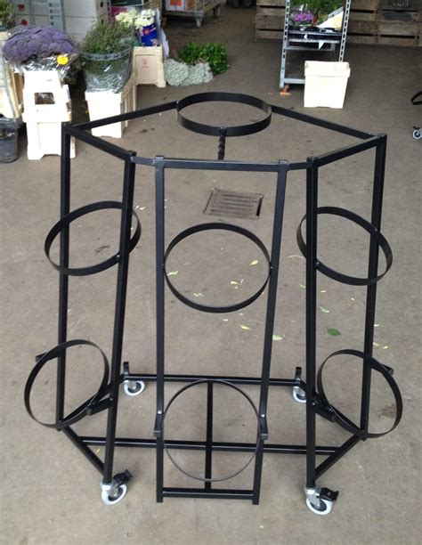 7 BUCKET FLOWER DISPLAY STAND – UK Display Stands