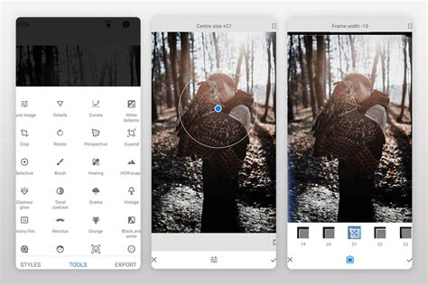 Snapseed for Android 的图像结果