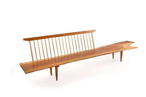 Buy George Nakashima Inspired Conoid Bench Online in India - Etsy
