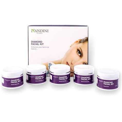 Buy Nandi Herbal mond Facial Kit 260gms – Prybeauty