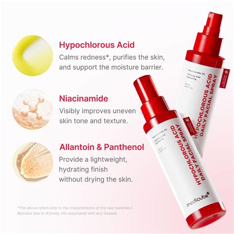 Medicube Hypochlorous Acid Facial Spray – Calm & Purify | 125ml ...