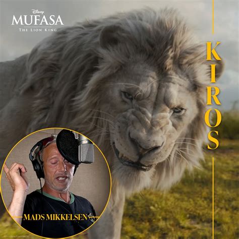 Lion king Mufasa kiros and voice actor by aliciamartin851 on DeviantArt
