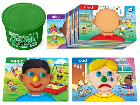 Feelings & Emotions Dough Mats at Lakeshore Learning