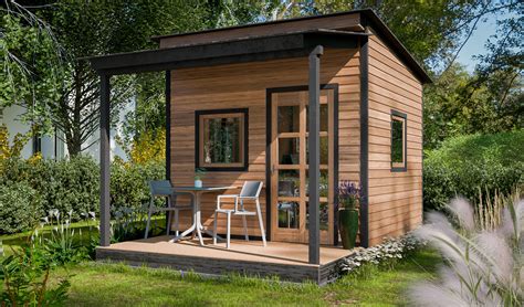 10x10 Gable Roof She Shed With Porch Plans - Craftcamp™