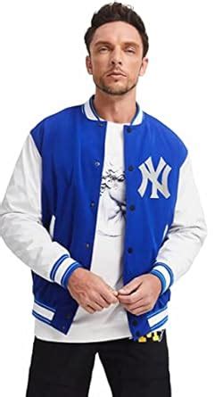 Buy Urban Summer Trendy Full Sleeves Varsity Jacket for Men (X-Large ...