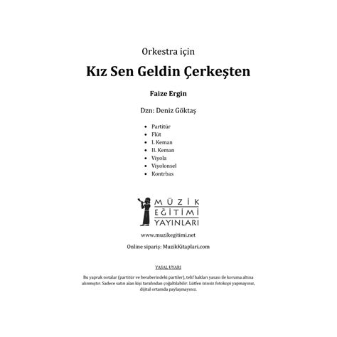 Kız Sen Geldin Çerkeşten - Faize Ergin