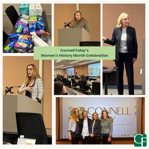 Connell Foley Kicks Off Women’s History Month With a Bang | Connell ...