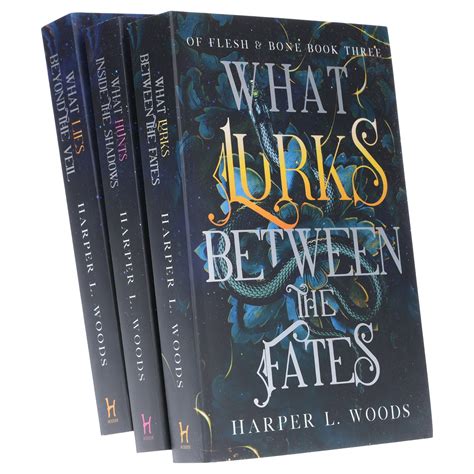 Of Flesh & Bone Series By Harper L. Woods 3 Books Collection Set - Fic ...