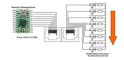 Image result for Arduino RJ45 Cable Tester