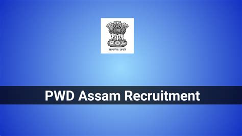 PWD Assam Recruitment 2026 – Apply Online for 53 Junior Engineer ...