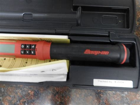 Snap On Digital Torque Wrench