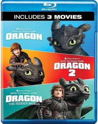 How to Train Your Dragon Trilogy: 3 Movies Collection - Part 1, 2 & 3 ...