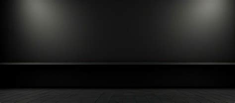 Solid black background for studio room or website template 27105380 ...
