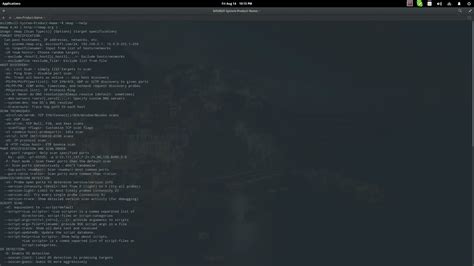 Nmap Security Scanner 的图像结果