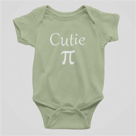 Cutie Pie Organic Onesie - Cube Monkey Designs