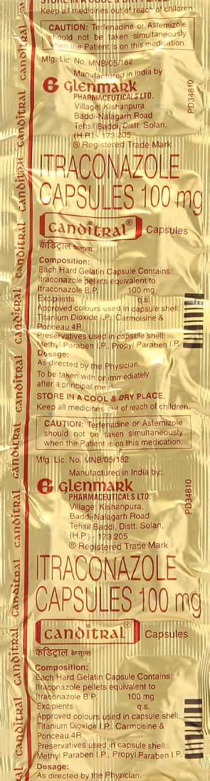 Canditral Capsule: Uses, Side Effects, Price, Dosage & More Info ...