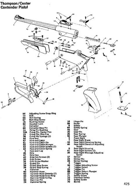 T/C contender G1 assembly | The Firearms Forum