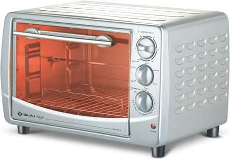 Buy Bajaj Majesty 2800 Tmcss 28 liter Oven Toaster Grill (Silver), 2800 ...