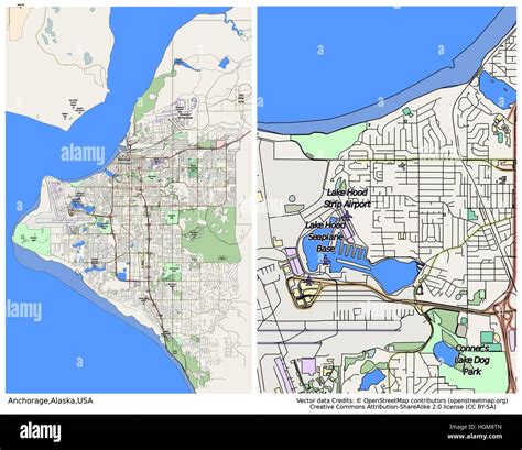 Map of prudhoe bay hi-res stock photography and images - Alamy